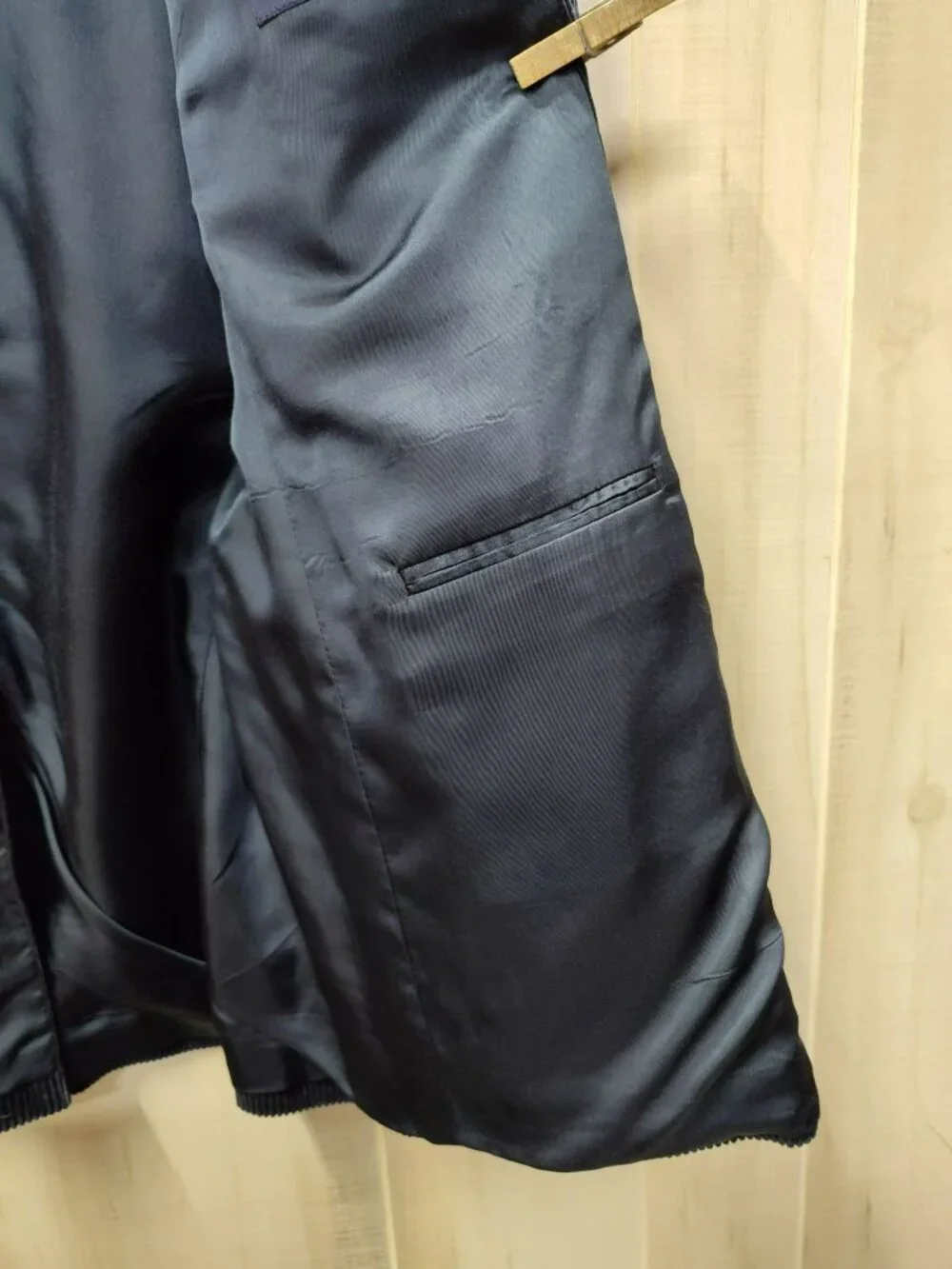 Stafford black corduroy